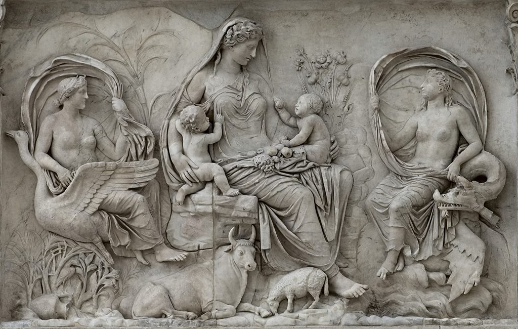 Ara Pacis. Dettaglio Italiatalia