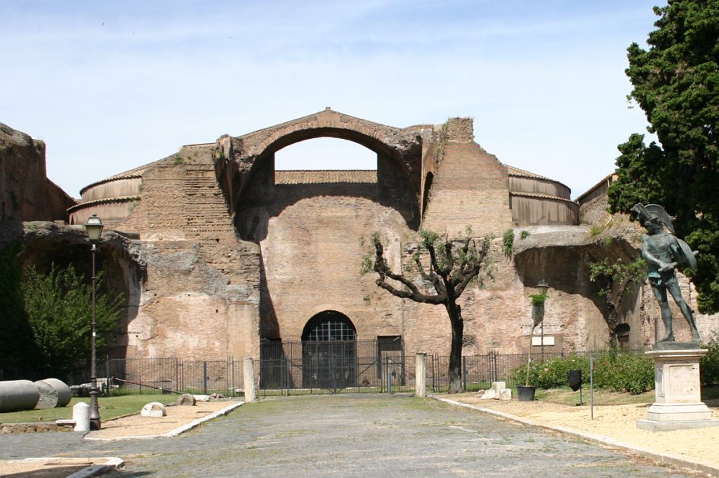 Terme di Diocleziano. Veduta esterna del Museo Nazionale Romano