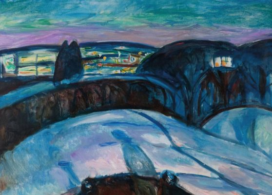 Starry Night di Edvard Munch – Mostra “Munch. Il grido interiore” a Palazzo Bonaparte