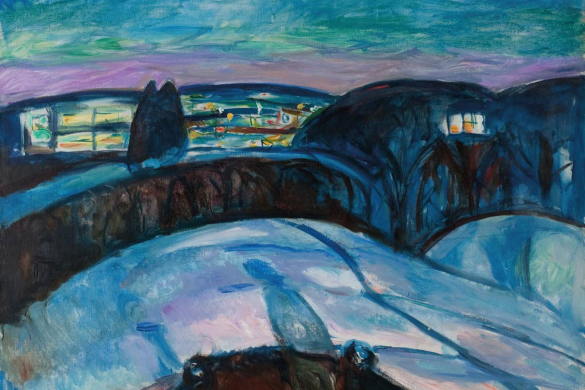 Starry Night di Edvard Munch – Mostra “Munch. Il grido interiore” a Palazzo Bonaparte