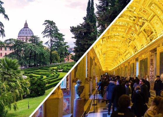 Tour in bus dei Giardini Vaticani + biglietto per i Musei Vaticani