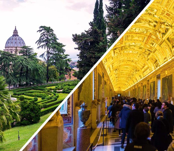 Tour in bus dei Giardini Vaticani + biglietto per i Musei Vaticani